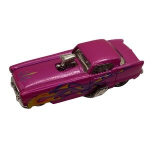 Hot Wheels Metrorail Nash Metropolitan Pink Magenta Flames Classics Series
